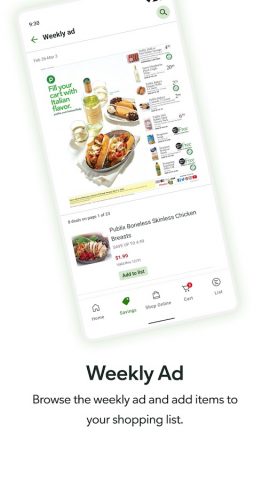 Publix для Android — скриншот 3
