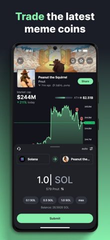 PumpFun для Android — скриншот 2