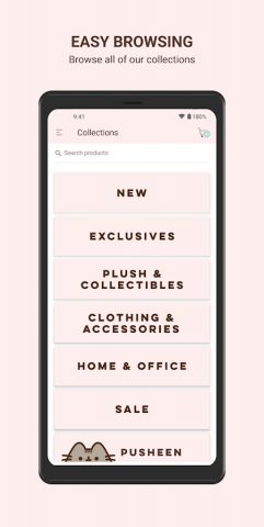 Pusheen Shop для Android — скриншот 2