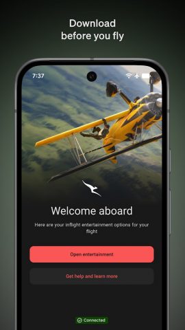 Qantas Entertainment для Android — скриншот 1