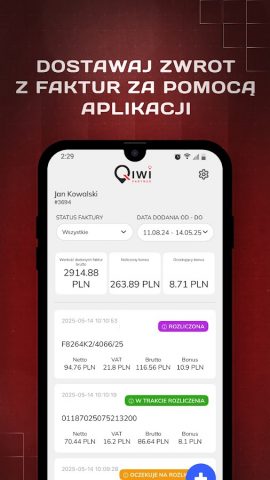 Qiwi Partner для Android — скриншот 4