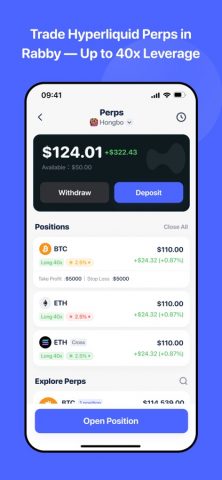 Rabby Wallet — Crypto & EVM для iOS — скриншот 2