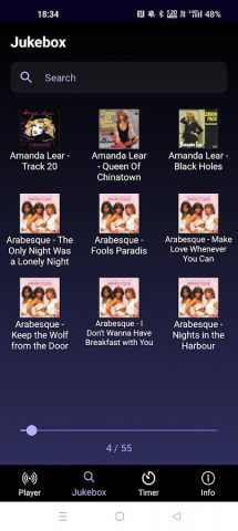 Радио «Cassiopeia Station» для Android — скриншот 3