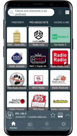 Radio Italia FM in diretta для Android — скриншот 5