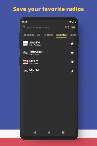 Радио Малайзия FM онлайн для Android — скриншот 3