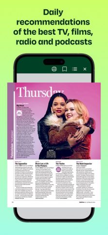 Radio Times Magazine для iOS — скриншот 2