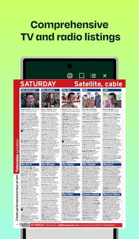 Radio Times Magazine для Android — скриншот 3
