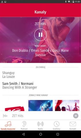 Radio ZET для Android — скриншот 3