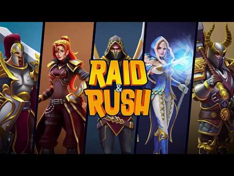 Raid & Rush — Фэнтези рейд РПГ для Android — официальный трейлер
