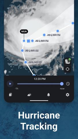Rain Viewer: Weather Radar Map для Android — скриншот 5