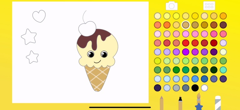 Раскраска для Детей Малышей для iOS — официальный трейлер