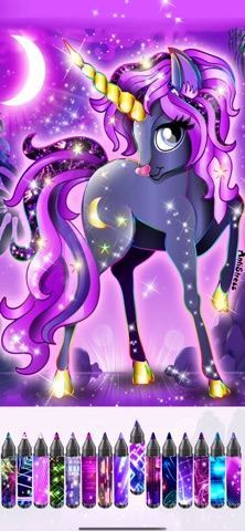 Раскраски для Девочек и Детей для iOS — официальный трейлер