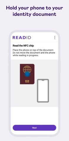 ReadID Me для Android — скриншот 4