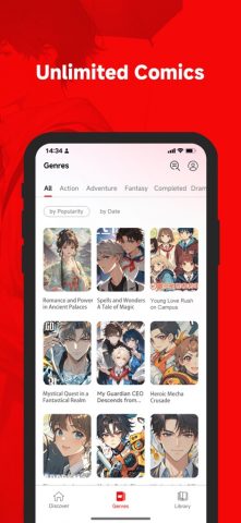 ReadManga для iOS — скриншот 3