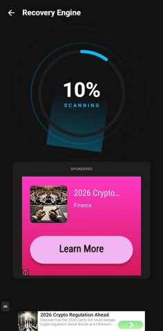 Recuva — recover для Android — скриншот 2
