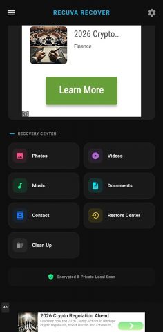 Recuva — recover для Android — скриншот 3
