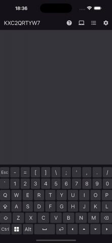 Remote Keyboard для Android — скриншот 1
