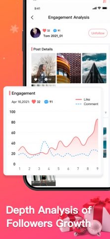 Reports Instagram Followers IG — скриншот 3