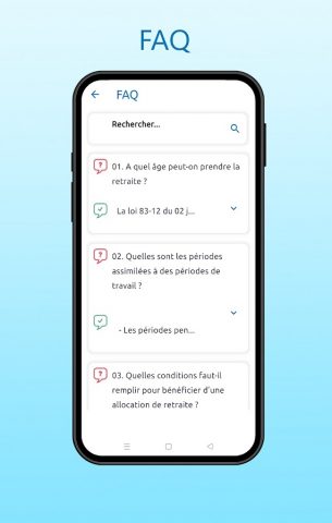 RetraiteDZ для Android — скриншот 4