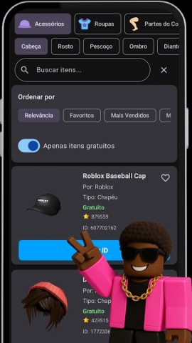 Roblox IDs Outfit для Android — скриншот 2