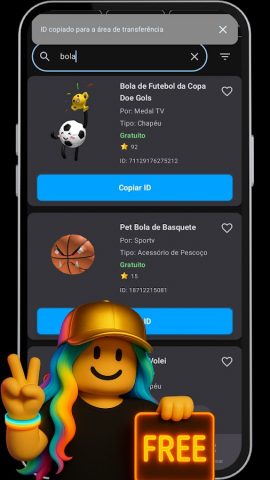 Roblox IDs Outfit для Android — скриншот 5