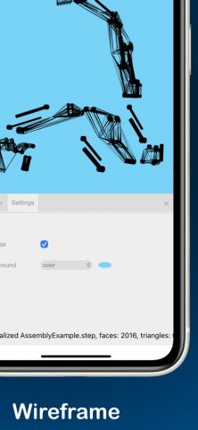 STEP File Viewer для iOS — скриншот 2