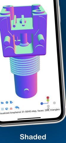 STEP File Viewer для iOS — скриншот 4