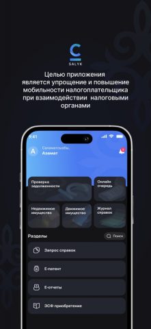 Salyk для iOS — скриншот 1
