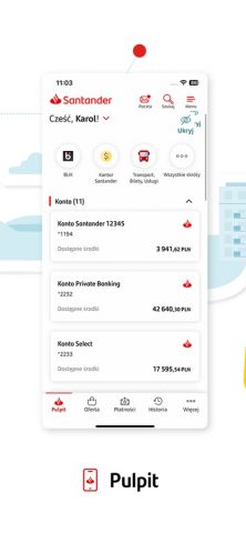 Santander mobile для iOS — скриншот 2