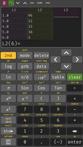 Scientific calculator 30 34 для Android — скриншот 3
