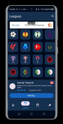 Score Soccer 808 Live Streamng для Android — скриншот 3