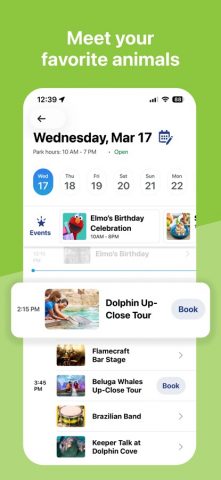 SeaWorld для iOS — скриншот 4