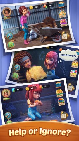 Seaside Escape®: Merge & Story для Android — скриншот 1