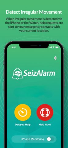 SeizAlarm для iOS — скриншот 2