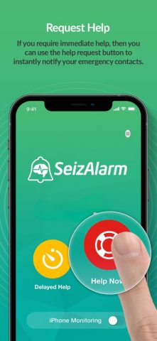 SeizAlarm для iOS — скриншот 4