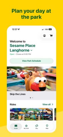 Sesame Place для iOS — скриншот 1