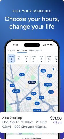 Shiftsmart — Find Work для Android — скриншот 3