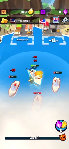 Ship Battle: Seaport Tycoon для iOS — официальный трейлер