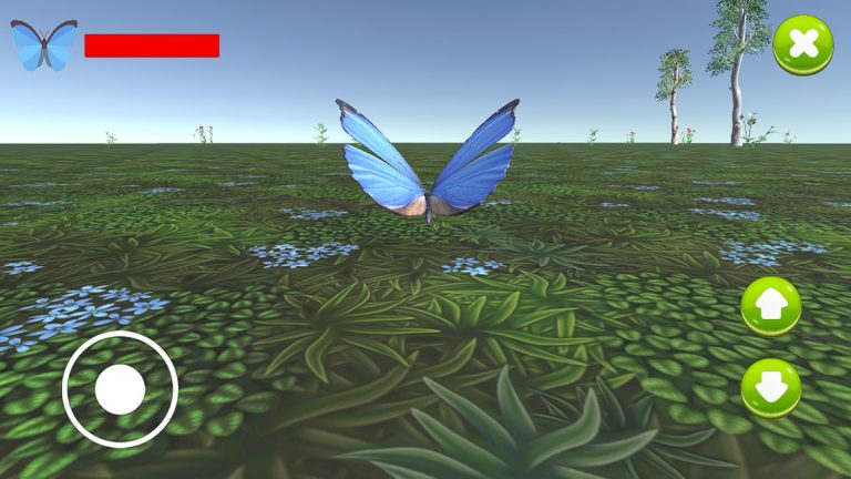Симулятор бабочки для Android — скриншот 1
