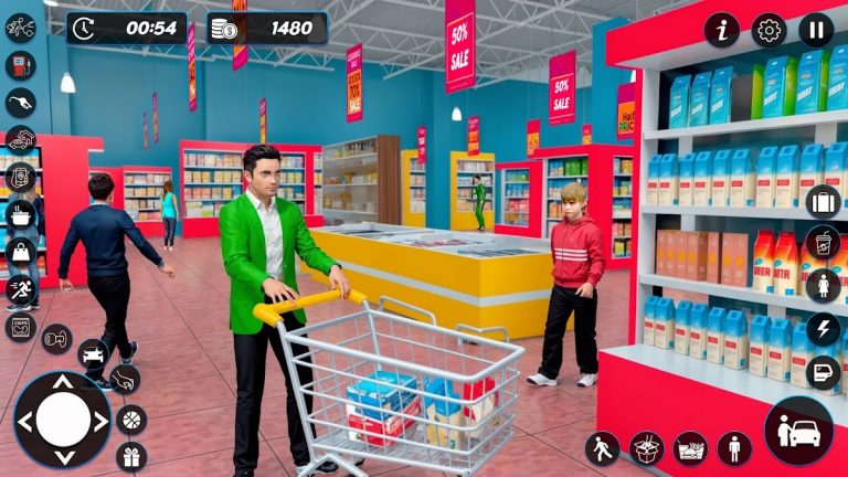 Симулятор папы: Отец Игры 3D для Android — скриншот 3