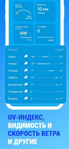 Sinoptik Lite для Android — скриншот 3
