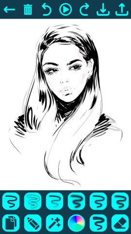 Скетчбук: Легкие Рисунки для Android — скриншот 2