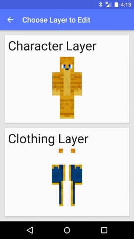 Skin Creator for Minecraft для Android — скриншот 3