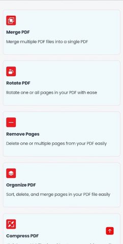 Small PDF Converter для Android — скриншот 2