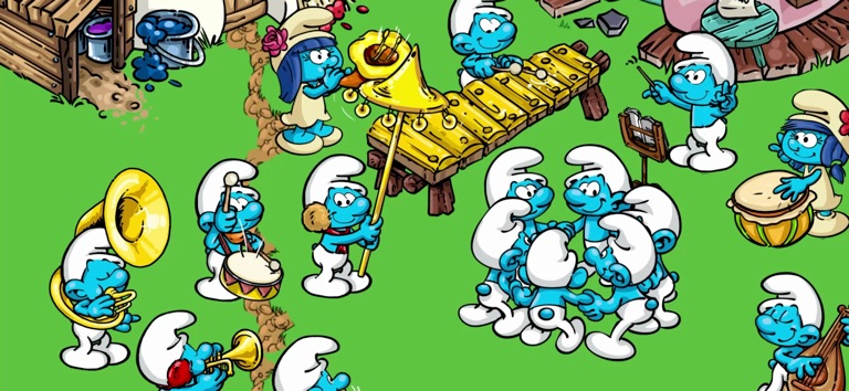 Smurfs’ Village для iOS — официальный трейлер