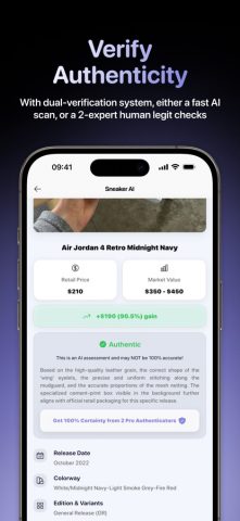 Sneaker AI: Shoe Authenticator для iOS — скриншот 2