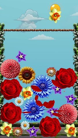 Соединяй цветы 2048 для Android — скриншот 3