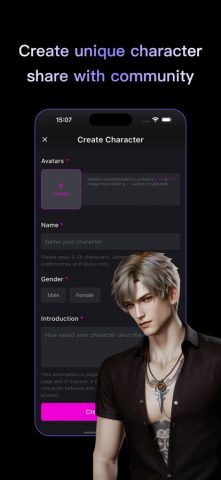 SoulOn-AI Girlfriend 18+ Chat для iOS — скриншот 5