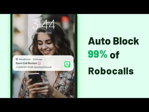 Обложка трейлера Spam Call Blocker for Android