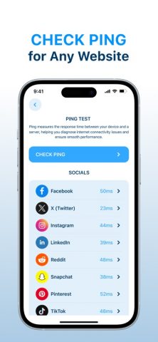 Speed Tracker: WiFi Monitor для iOS — скриншот 5